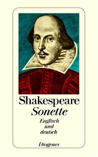 William Shakespeare: Sonette. Engl./Dt. Übersetzt von Tieck, Regis, u.a., Einleitung von Hanno Helbling. (Paperback, German language, 1994, Diogenes Verlag)