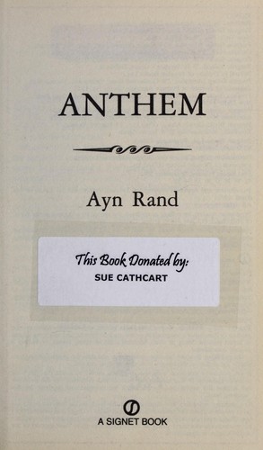 Ayn Rand: Anthem (1995, Signet)